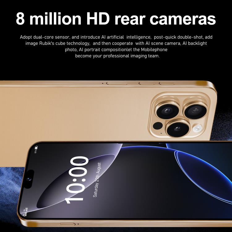 I16 Pro Max / ZPT93, 2GB+16GB, 6.26 inch Android 8.1 MTK6737 Quad Core, Network: 4G, Dual SIM