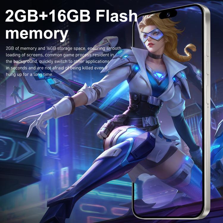 I16 Pro Max / ZPT93, 2GB+16GB, 6.26 inch Android 8.1 MTK6737 Quad Core, Network: 4G, Dual SIM