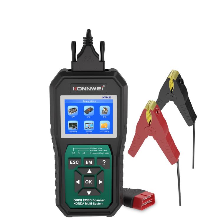 KONNWEI KW420 2.8 inch Color Screen Car OBD2 Fault Diagnostic Scan Tool for Honda