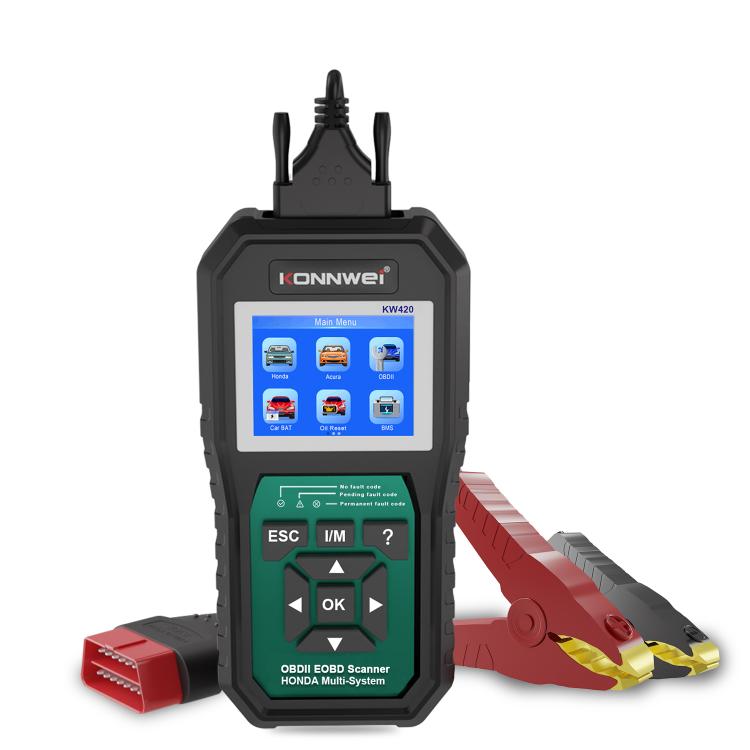 KONNWEI KW420 2.8 inch Color Screen Car OBD2 Fault Diagnostic Scan Tool for Honda