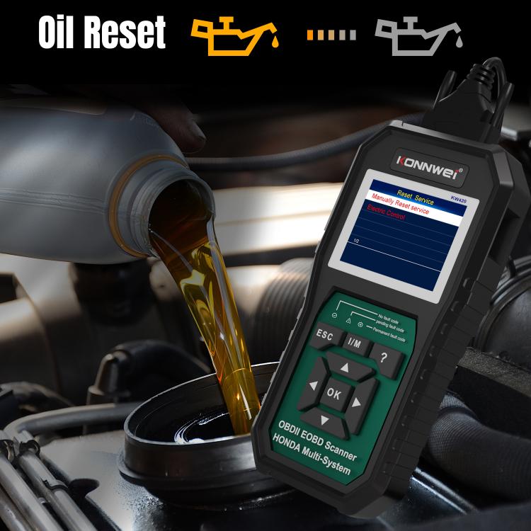 KONNWEI KW420 2.8 inch Color Screen Car OBD2 Fault Diagnostic Scan Tool for Honda