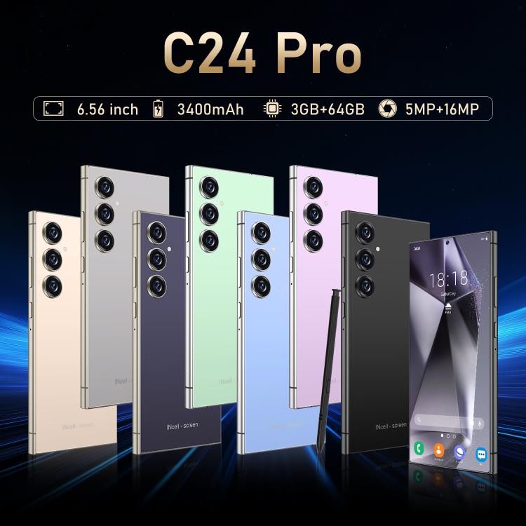 C24 Pro / S3-3, 3GB+64GB, 6.56 inch Android 10 MTK6739 Quad Core, Network: 4G, Dual SIM