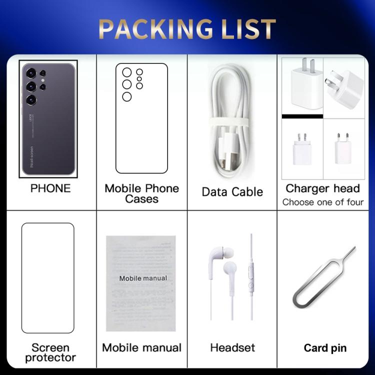 S24 Ultra / ZKU213, 2GB+16GB, 6.56 inch Android 8.1 MTK6580A Quad Core, Network: 3G, Dual SIM