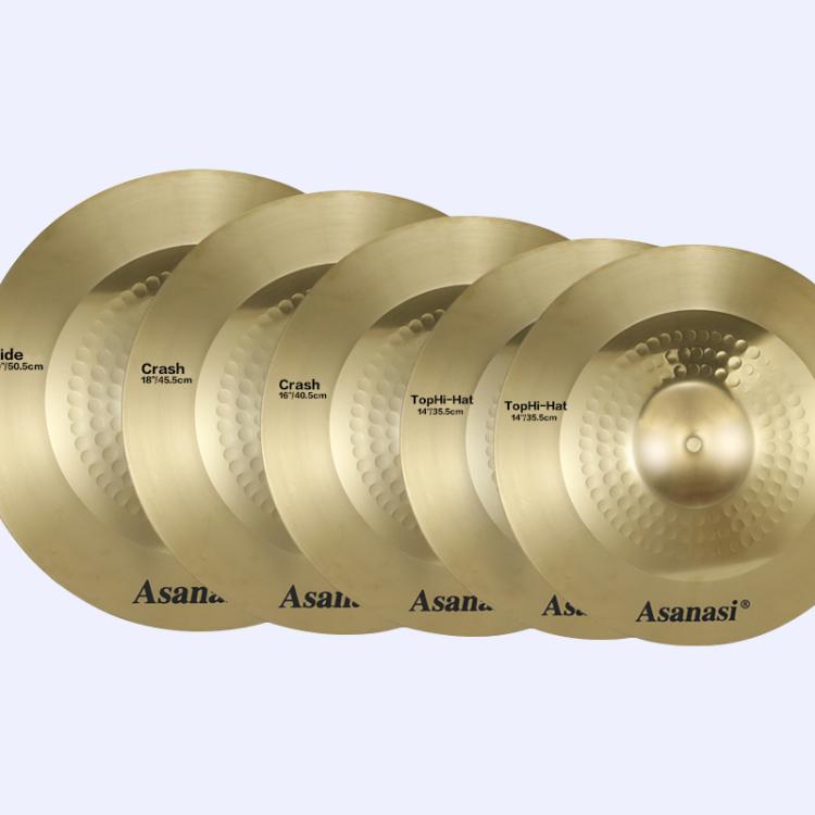 Asanasi 5 in 1 Drum Cymbal Set