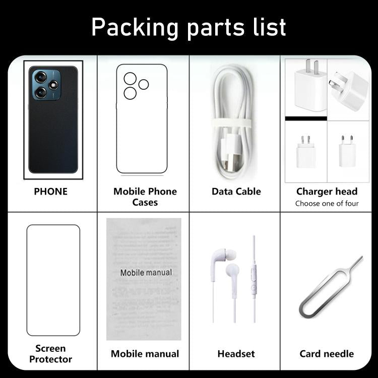 Note 14 / ZKU291, 2GB+16GB, 6.56 inch Android 8.1 MTK6580A Quad Core, Network: 3G, Dual SIM