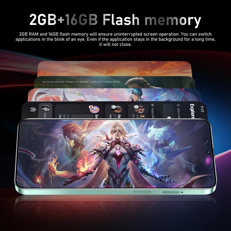 Note 14 / ZKU291, 2GB+16GB, 6.56 inch Android 8.1 MTK6580A Quad Core, Network: 3G, Dual SIM