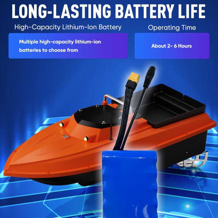 D80B GPS High Power Smart Remote Control Fishing Bait Boat Support Trawling