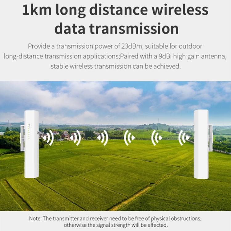 COMFAST CF-E112N V2 2.4GHz 300Mbps 9dBi Monitoring Bridge Set