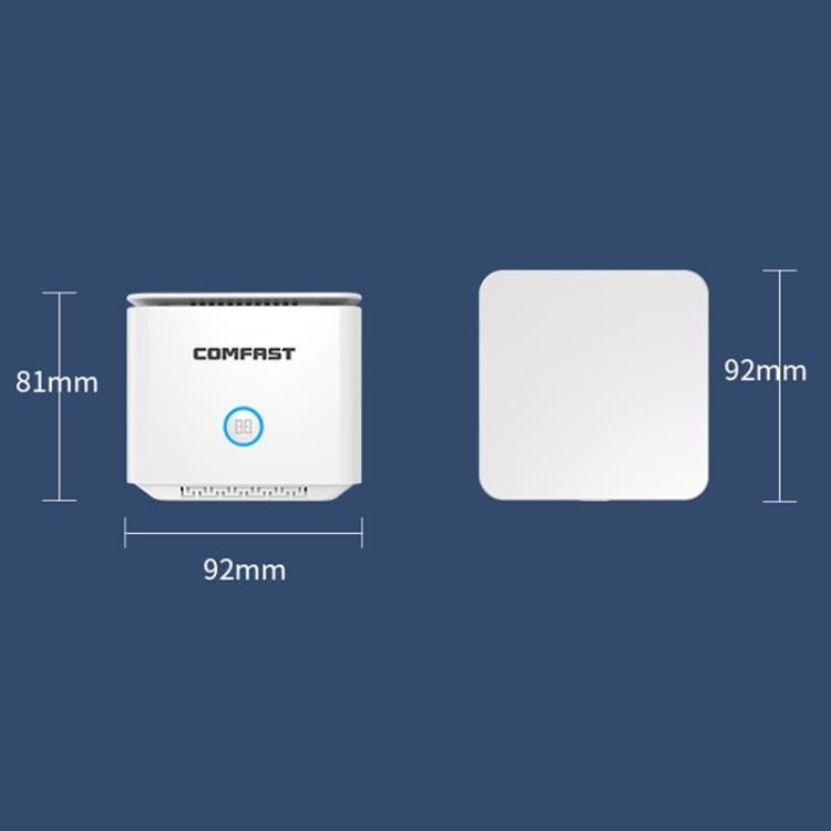 COMFAST CF-WR653AX 1500Mbps 2.4GHz / 5.8GHz Dual-Band Gigabit WiFi 6 Mesh Router