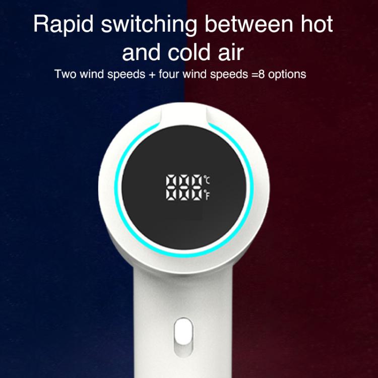 WG-F02 LED Digital Display High Speed Negative Ion Hair Dryer