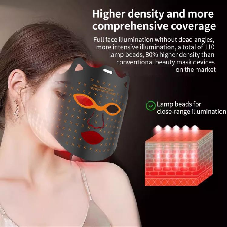 WG-SP-1103 LED Colorful Photon Rejuvenation Mask Facial Beauty Instrument, Infrared