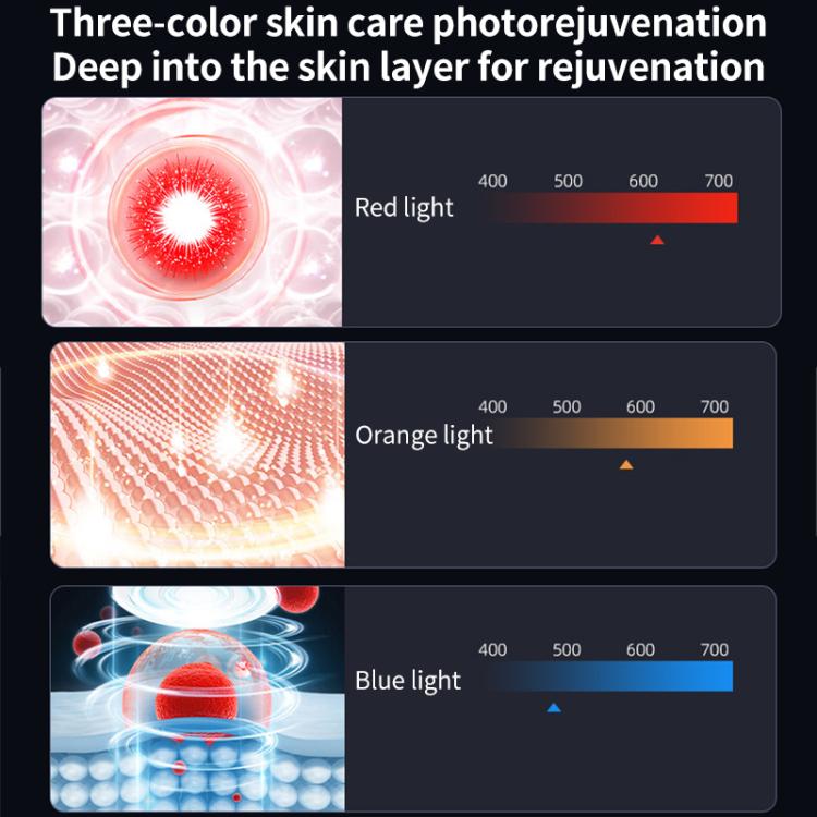 WG-XYX-018 Colorful RF Beauty Instrument Face Neck Lifting Essence Introducer