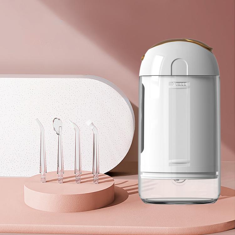 FY-B302 Smart Oral Teeth Irrigator Portable Retractable Electric Water Flosser, 200ml Water Tank