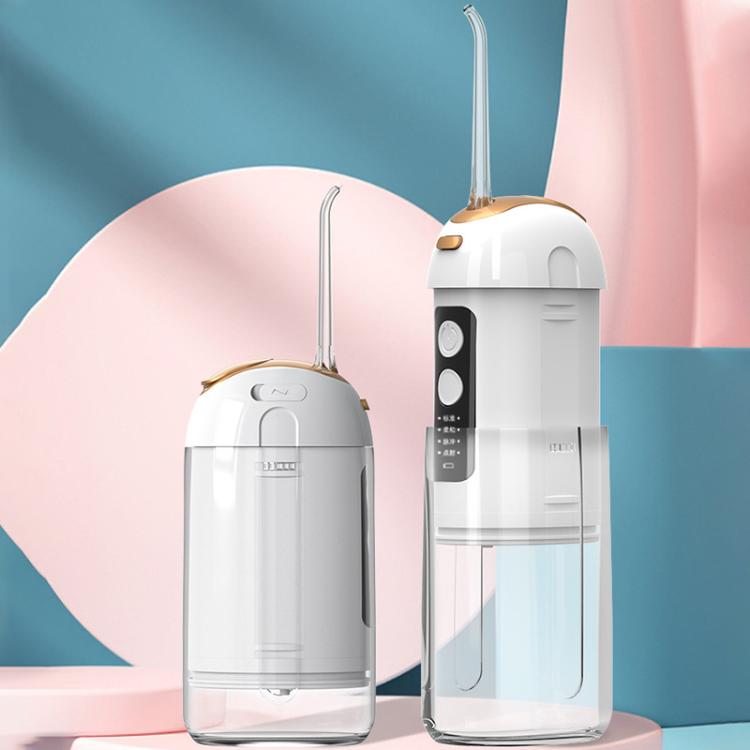 FY-B302 Smart Oral Teeth Irrigator Portable Retractable Electric Water Flosser, 200ml Water Tank