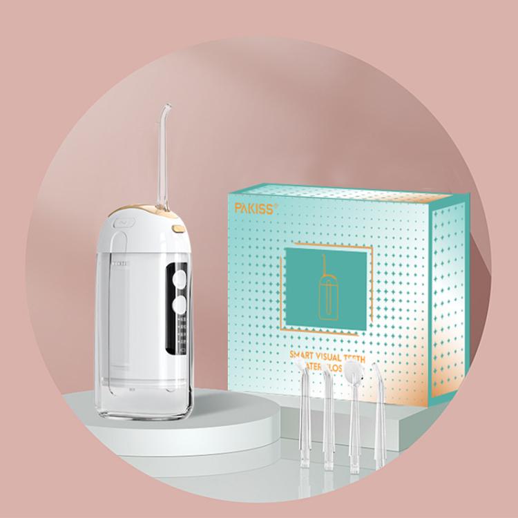 FY-B302 Smart Oral Teeth Irrigator Portable Retractable Electric Water Flosser, 200ml Water Tank