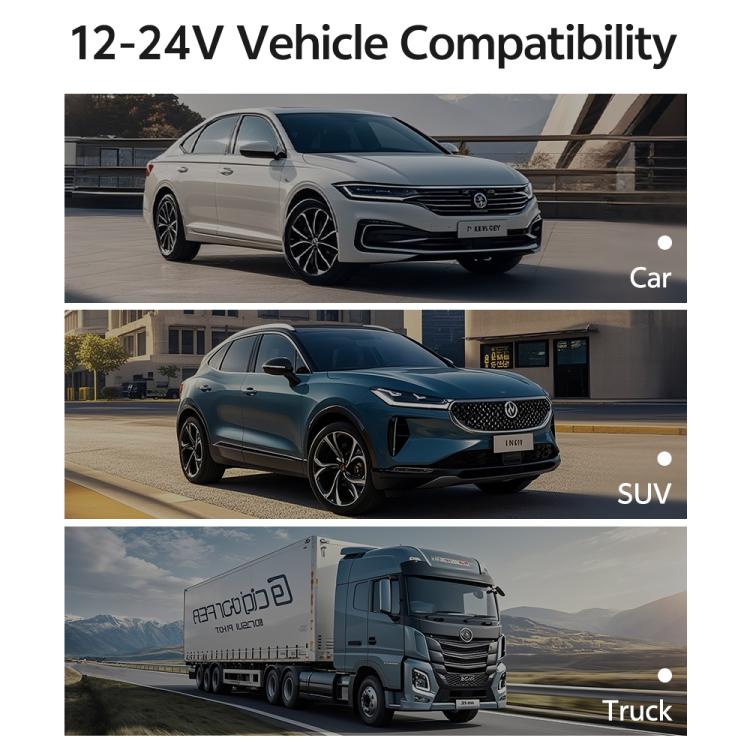 ROCK H30 45W USB-A Type-C Ports Car Charger with Retractable Type-C Cable