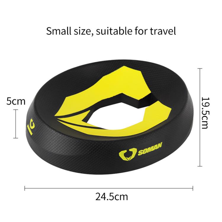 SOMAN Motorcycle Helmet Support Pad Anti-slip Protection Stand
