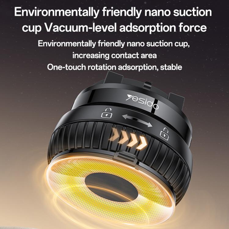 Yesido C272 360 Degree Rotating Car Center Console Phone Holder