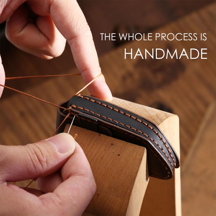 For Kia K3 / K5 2024 Hallmo Crazy Horse Cowhide Car Key Protection Cover