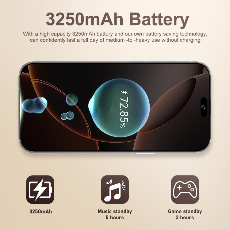 C16 Pro Max / A88-B, 2GB+16GB, 6.58 inch Android 8.1 MTK6580A Quad Core, Network: 3G, Dual SIM