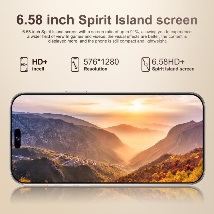 C16 Pro Max / A88-B, 2GB+16GB, 6.58 inch Android 8.1 MTK6580A Quad Core, Network: 3G, Dual SIM