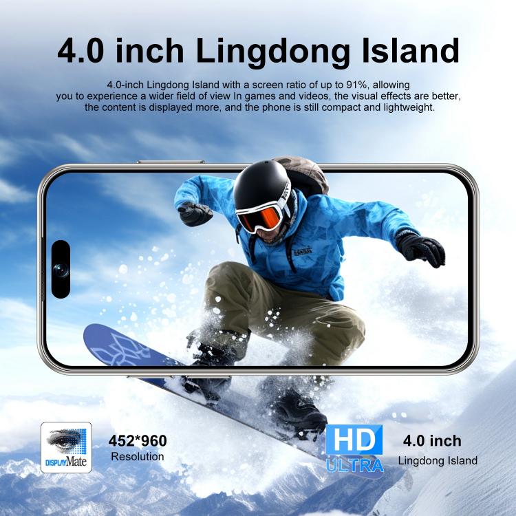 XS16 Pro Max / THM9, 2GB+16GB, 4.0 inch Android 10 MTK6580M Quad Core, Network: 3G, Dual SIM