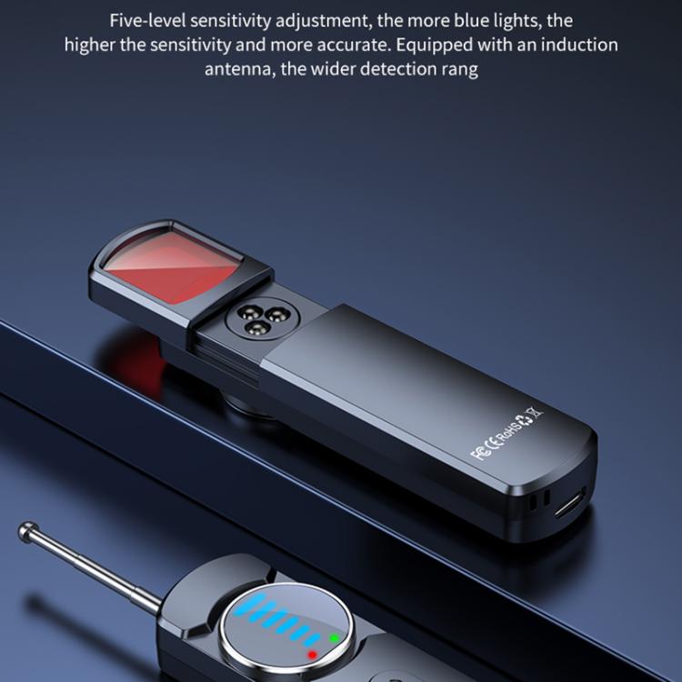 F16 AI Smart GPS Laser Detector Anti-sneak Camera Detector