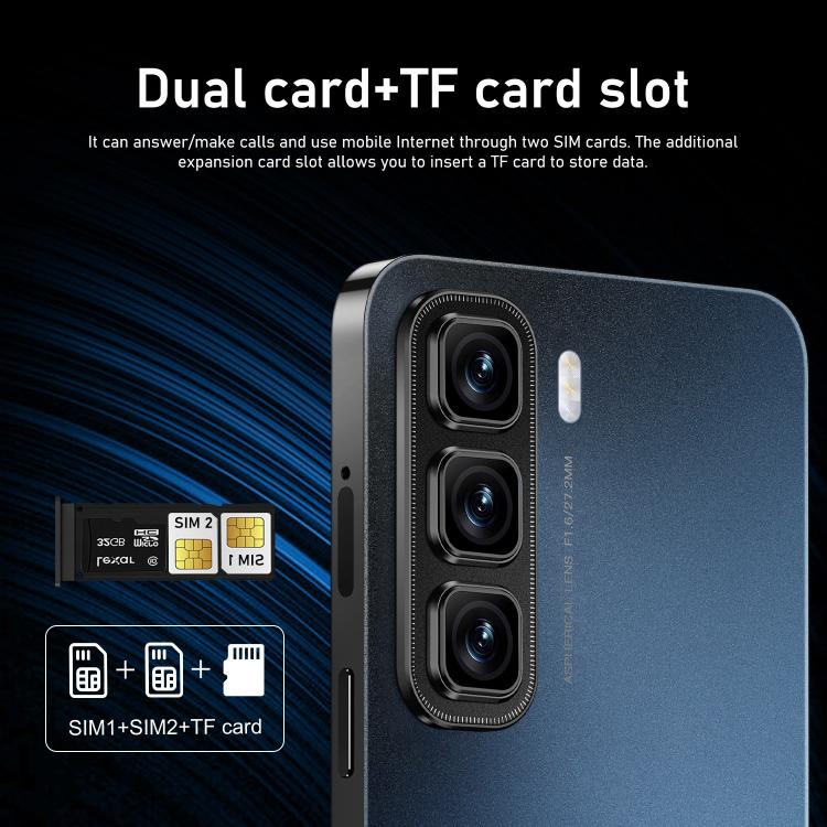 Hot 50 Pro / ZKU217, 2GB+16GB, 6.56 inch Android 8.1 MTK6580A Quad Core, Network: 3G, Dual SIM