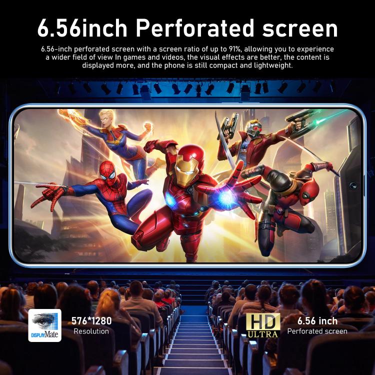 Hot 50 Pro / ZKU217, 2GB+16GB, 6.56 inch Android 8.1 MTK6580A Quad Core, Network: 3G, Dual SIM