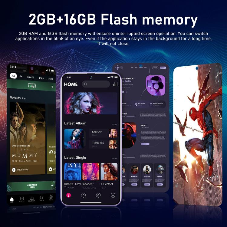 Hot 50 Pro / ZKU217, 2GB+16GB, 6.56 inch Android 8.1 MTK6580A Quad Core, Network: 3G, Dual SIM