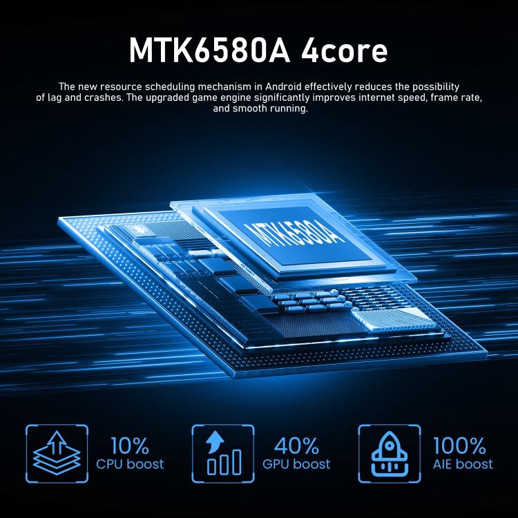 Hot 50 Pro / ZKU217, 2GB+16GB, 6.56 inch Android 8.1 MTK6580A Quad Core, Network: 3G, Dual SIM