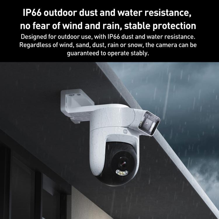 Original Xiaomi Outdoor Camera 4 MJSXJ10HL Dual 5MP 3K Ultra HD IP66 Waterproof