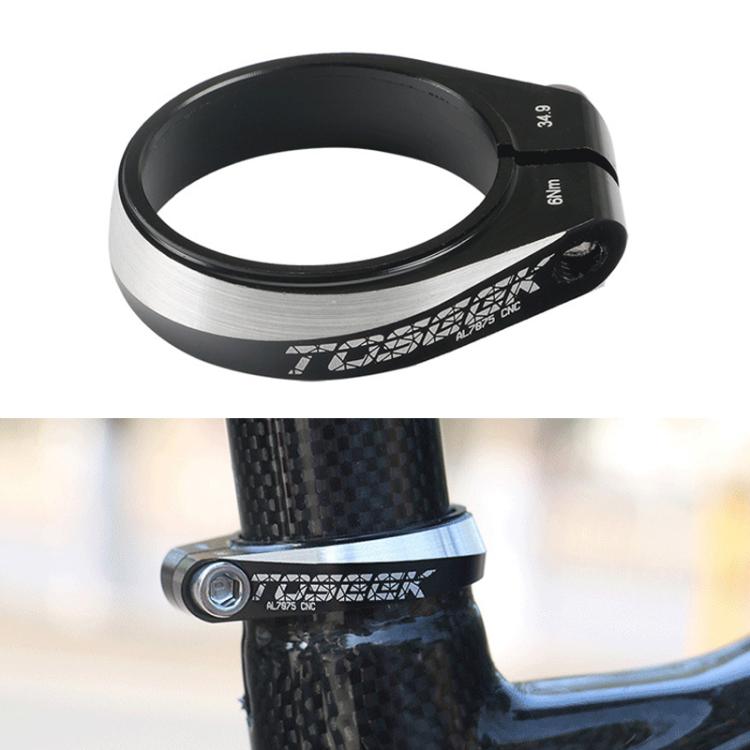 TOSEEK Aluminum Alloy Bicycle Seat Tube Clamp