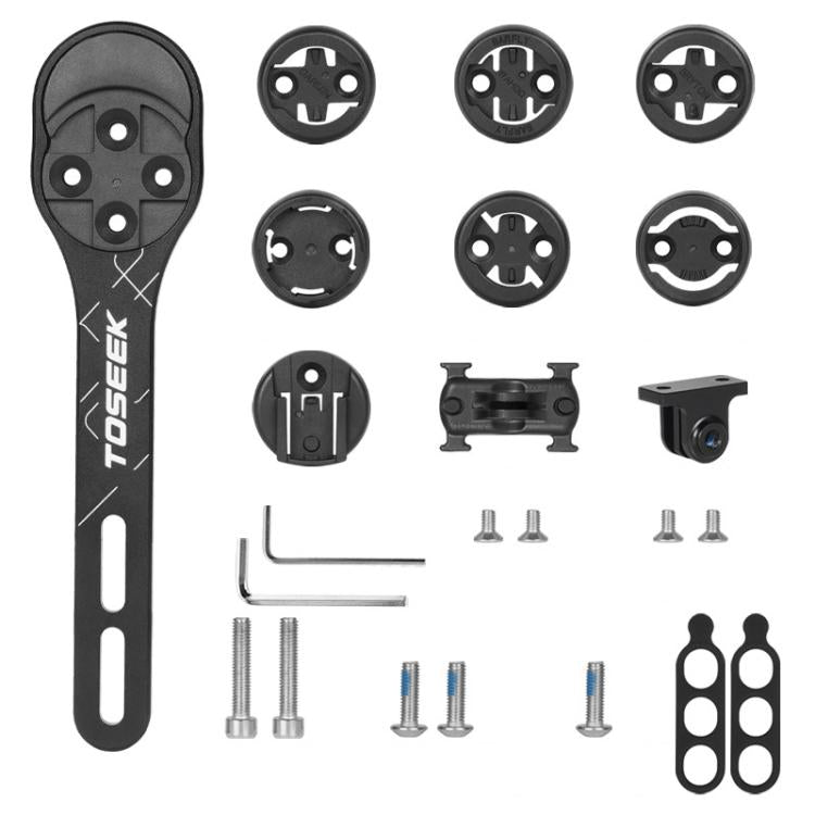 TOSEEK MA106 Aluminum Alloy Bicycle Road Bike Integrated Handlebar Computer Bracket