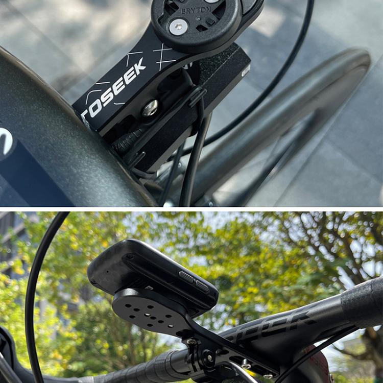 TOSEEK MA106 Aluminum Alloy Bicycle Road Bike Integrated Handlebar Computer Bracket