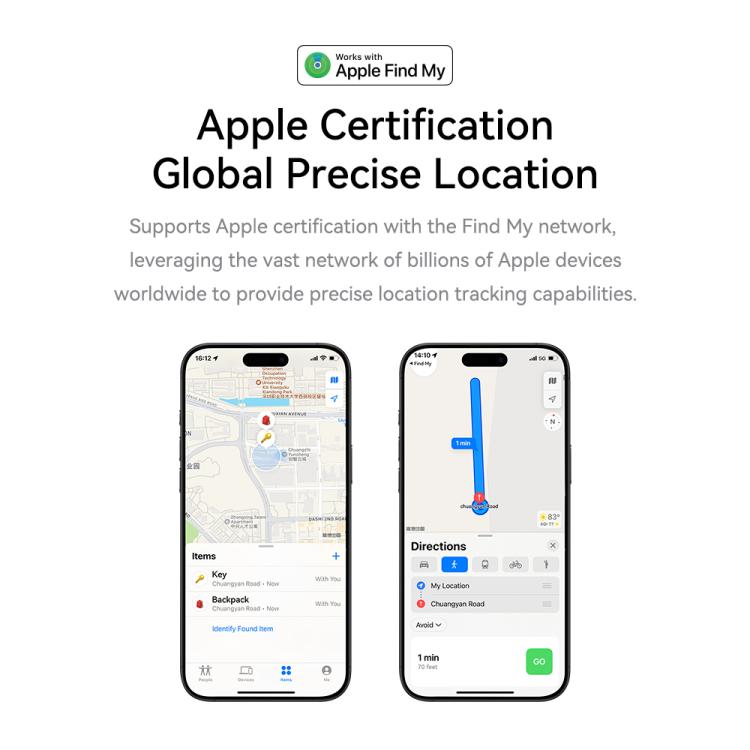 ROCK Tag Wireless Smart Tracker Positioning Anti-lost Device