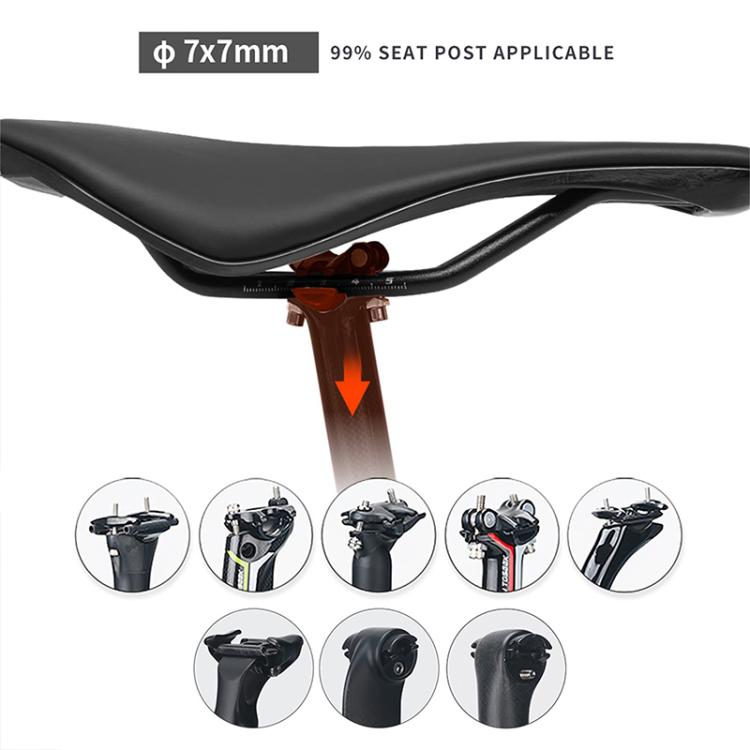 TOSEEK TS101 Road Mountain Bike Leather Saddle