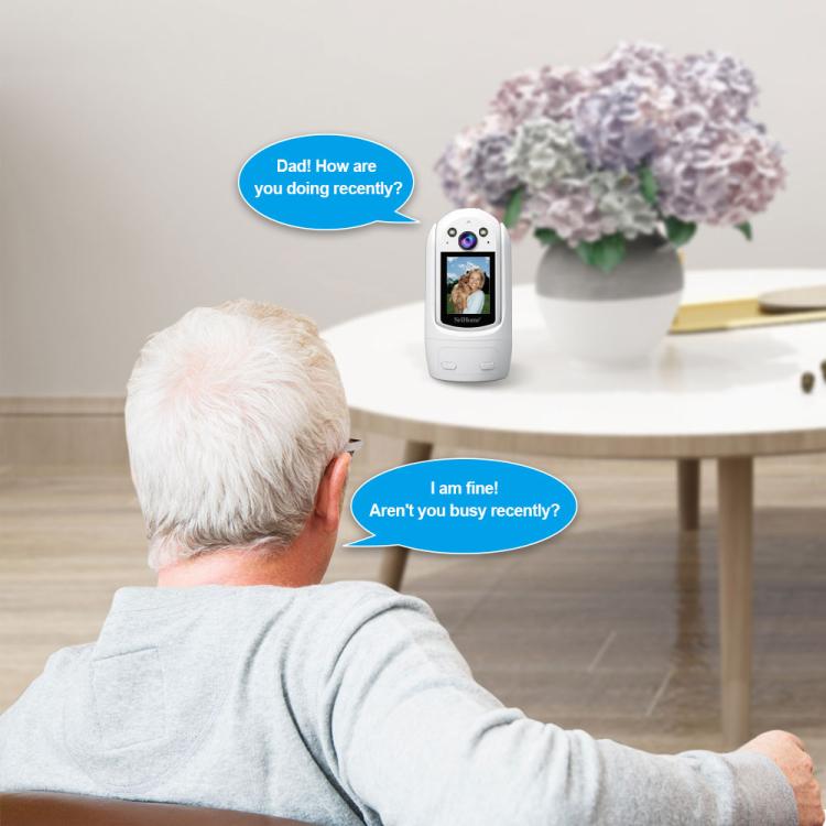 SriHome SH060 2MP 2.4 inch IPS Screen Smart IP Camera Supports Two-way Video Voice Call