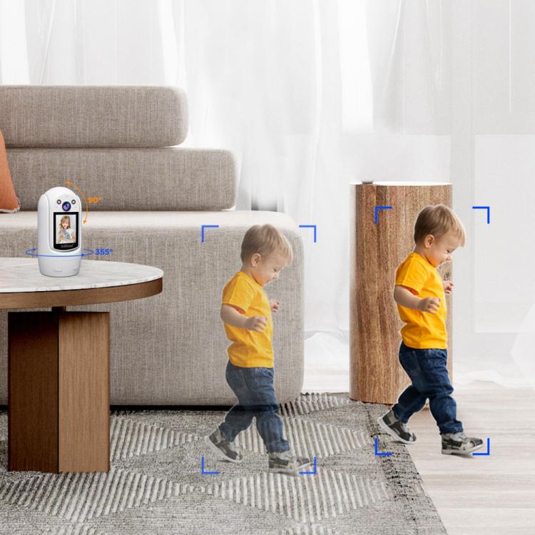 SriHome SH060 2MP 2.4 inch IPS Screen Smart IP Camera Supports Two-way Video Voice Call