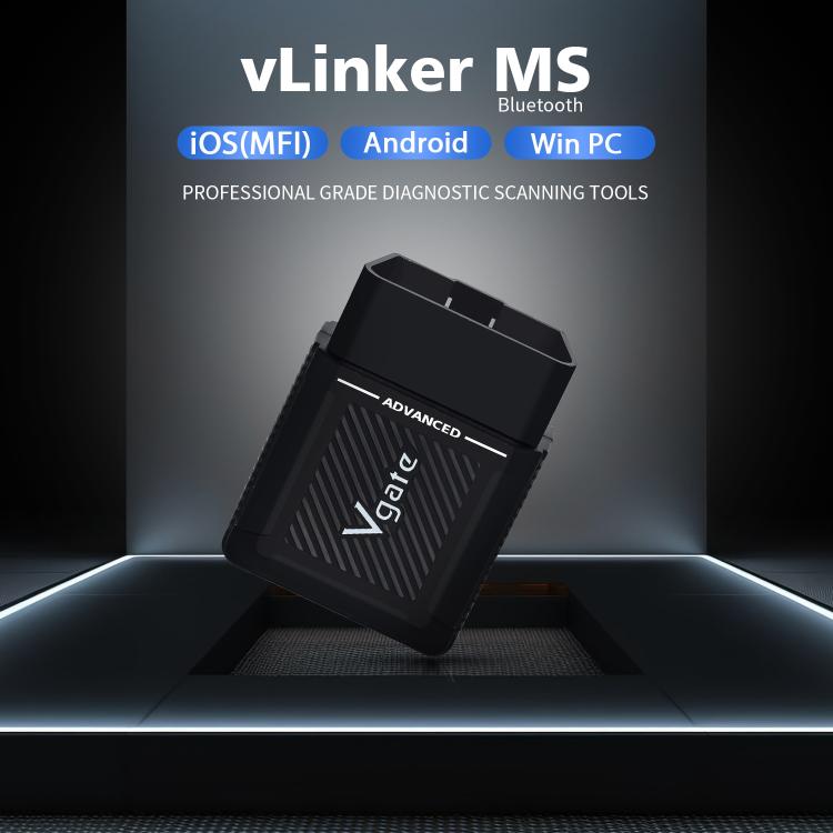Vgate vLinker MS 12V / 24V Bluetooth Car OBD2 Scanner
