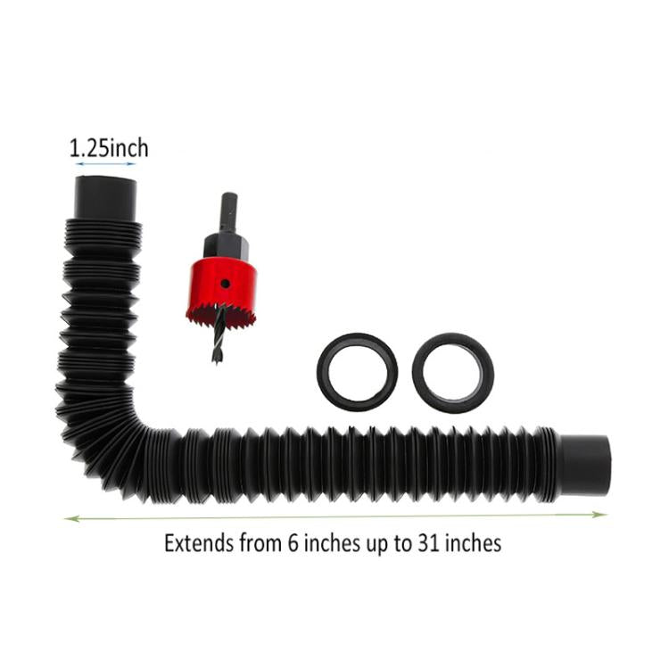 Expandable Bucket Connector Rain Barrel Diverter Kit