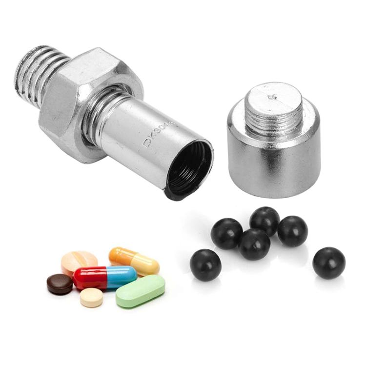 Simulation Spare Tire Screw Capsule Medicine Storage Tank Pill Storage Organizer