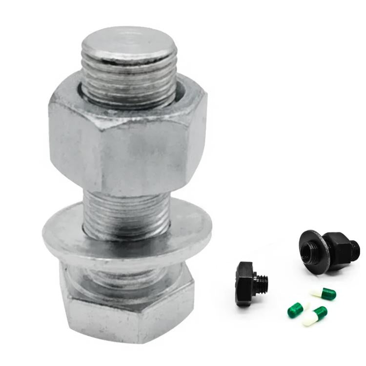 Hexagonal Washer Metal Screw Medicine Storage Tank Travel Capsule Pill Storage Box