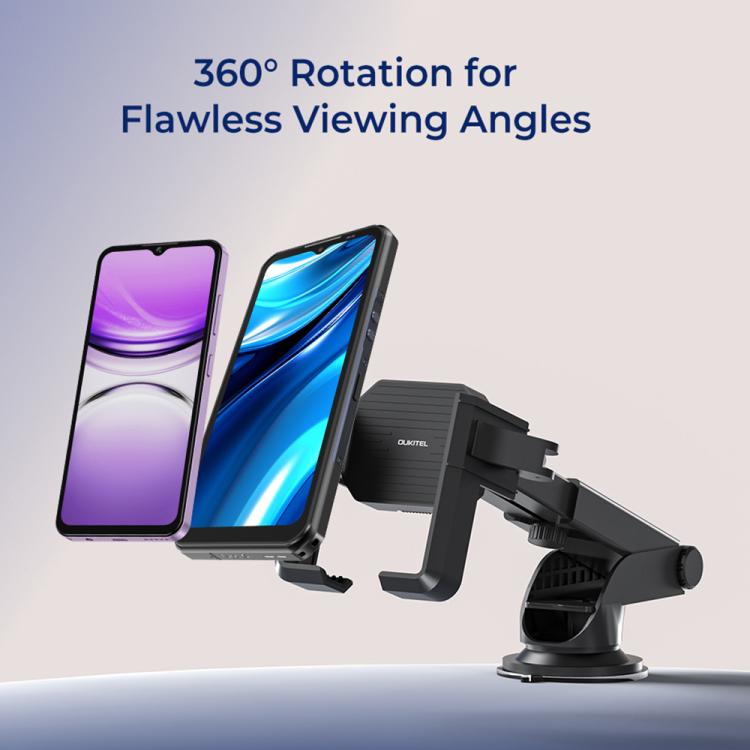 OUKITEL 360 Degree Rotating Adjustable Bicycle Phone Mount Holder