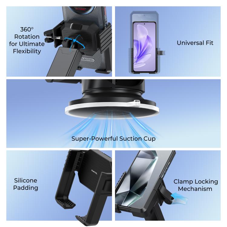 OUKITEL 360 Degree Rotating Adjustable Bicycle Phone Mount Holder