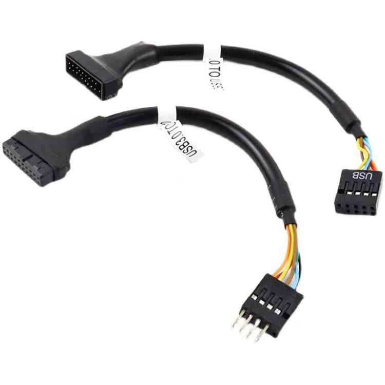 2pcs Computer Motherboard USB3.0 Adapter Cable
