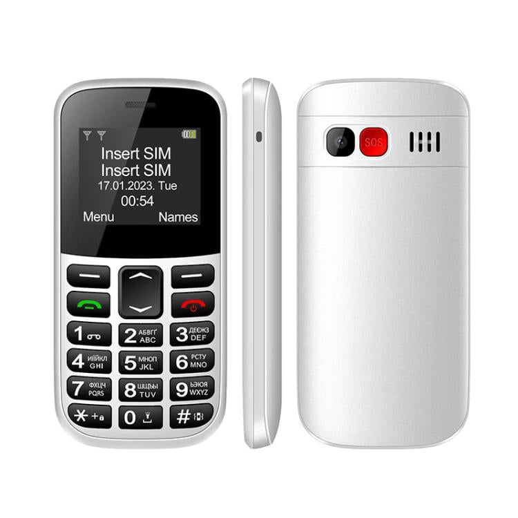 MXMID B210 Keypad Phone, 1.77 inch SC6531E, LED Flashlight, Big Keyboard Big Fonts, SOS, Network: 2G, Dual SIM