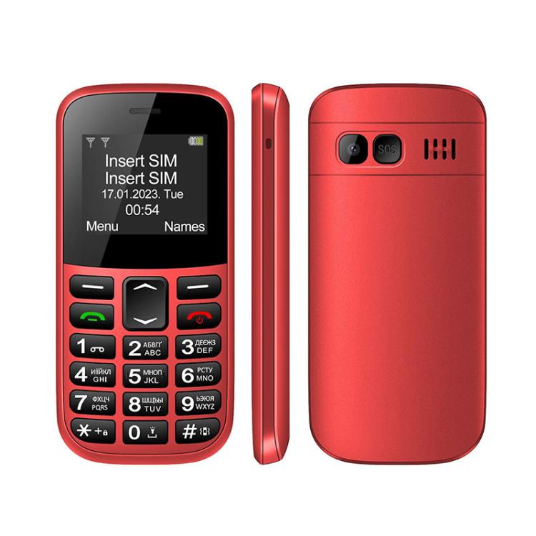MXMID B210 Keypad Phone, 1.77 inch SC6531E, LED Flashlight, Big Keyboard Big Fonts, SOS, Network: 2G, Dual SIM