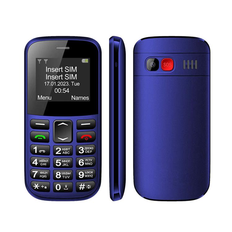 MXMID B210 Keypad Phone, 1.77 inch SC6531E, LED Flashlight, Big Keyboard Big Fonts, SOS, Network: 2G, Dual SIM