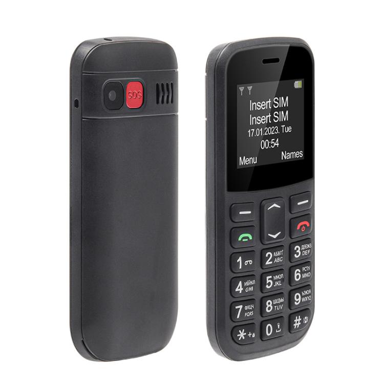 MXMID B210 Keypad Phone, 1.77 inch SC6531E, LED Flashlight, Big Keyboard Big Fonts, SOS, Network: 2G, Dual SIM